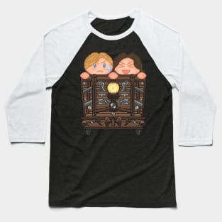 Resident Evil 4 Remake Pixel Art Baseball T-Shirt